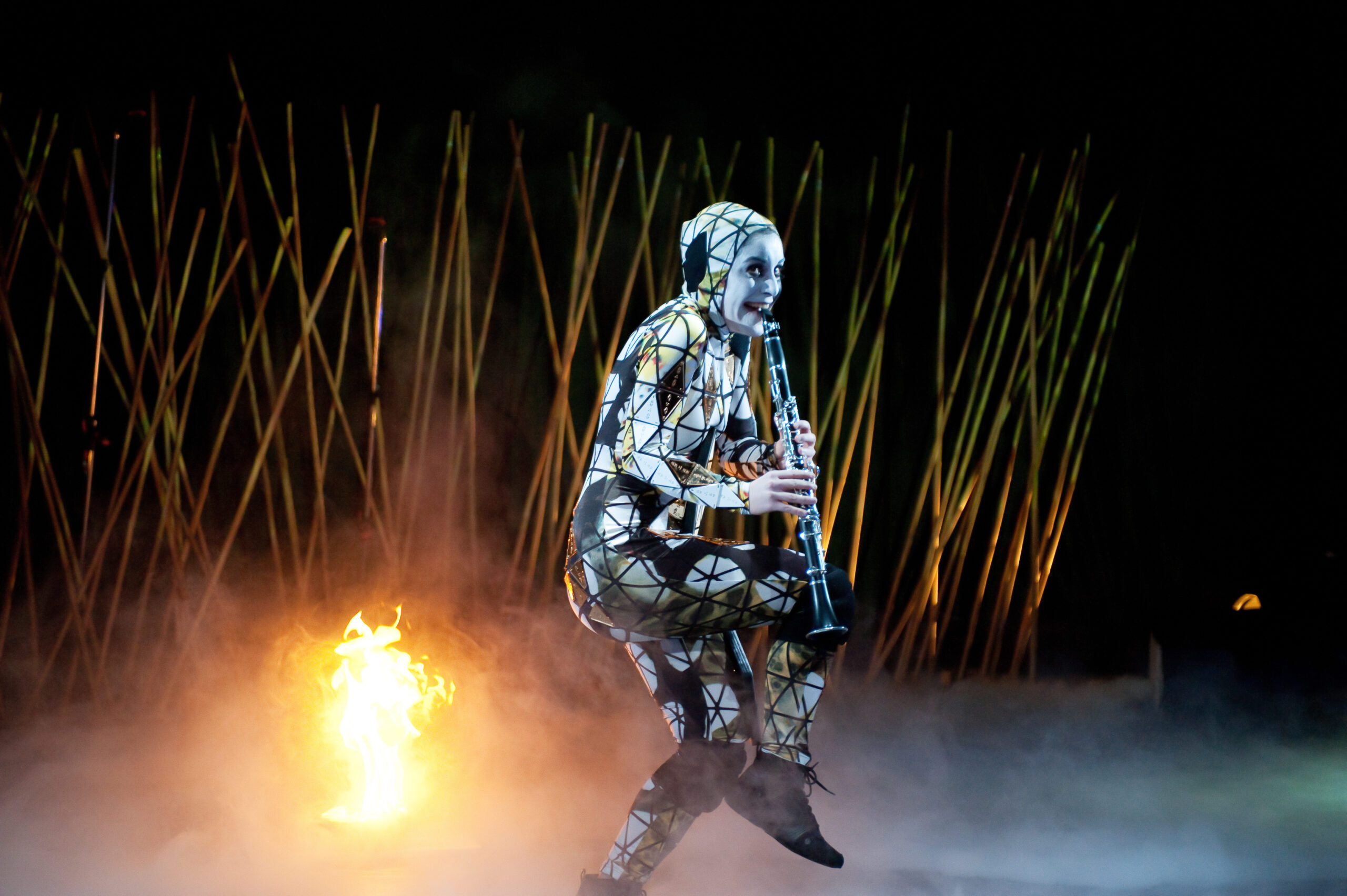 Harlekin tanzt